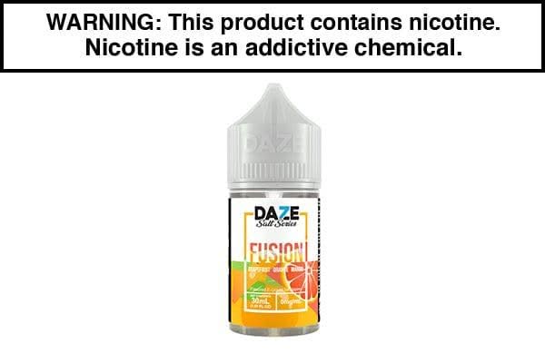 ditz vape juice GRAPEFRUIT ORANGE MANGO BY 7 DAZE FUSION SALT 15ML/30ML
