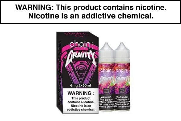 GRAVITY BY CHAIN VAPEZ 120ML GRAVITY BY CHAIN VAPEZ 120ML