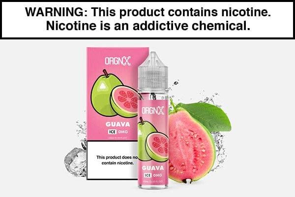 GUAVA ICE BY ORGNX 60ML - Vape Juice
