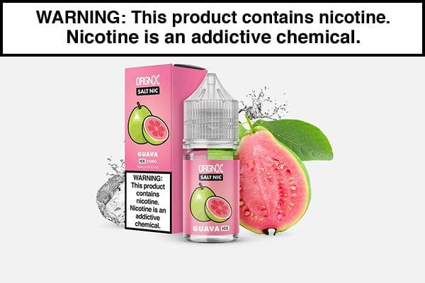 GUAVA ICE BY ORGNX SALT 30ML GUAVA ICE BY ORGNX SALT 30ML