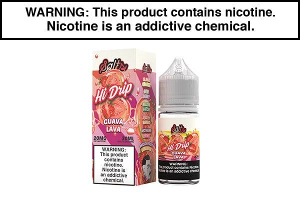 GUAVA LAVA BY HI DRIP SALTS 30ML