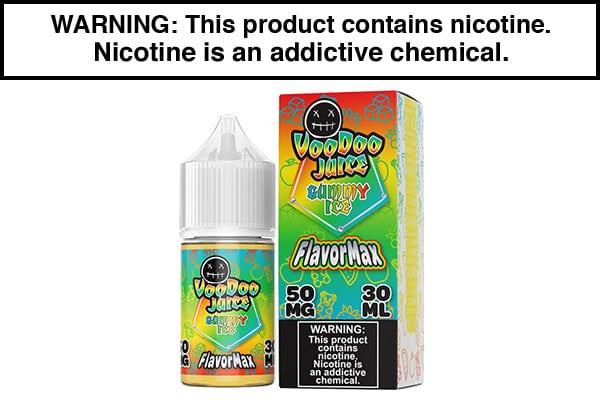 GUMMY ICE BY VOODOO JUICE FLAVORMAX SALTS 30ML GUMMY ICE BY VOODOO JUICE FLAVORMAX SALTS 30ML