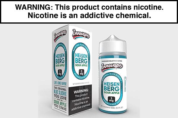 HEISENBERG SOUR APPLE BY INNEVAPE 100ML HEISENBERG SOUR APPLE BY INNEVAPE 100ML