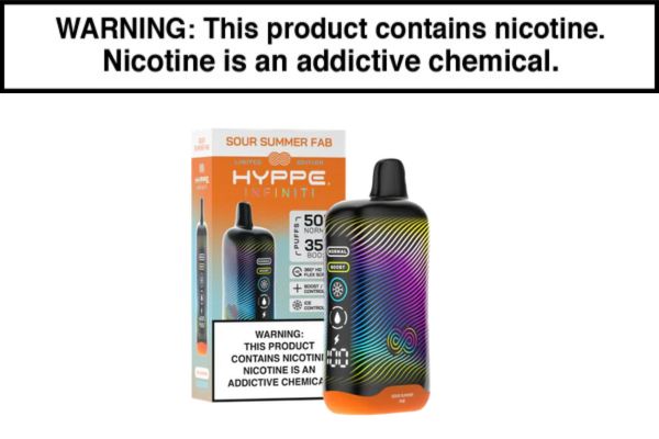 HYPPE INFINITI 50K DISPOSABLE VAPE - 50,000 PUFFS | $14.85 - Vape Juice