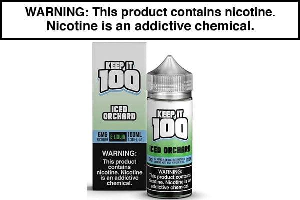 ICED ORCHARD BY KEEP IT 100 100ML - Vape Juice