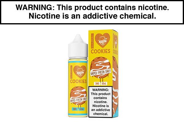 I LOVE COOKIES BY MAD HATTER 60ML - Vape Juice