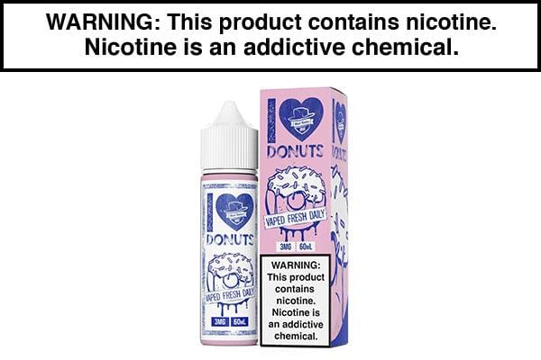 I LOVE DONUTS BY MAD HATTER 60ML - Vape Juice