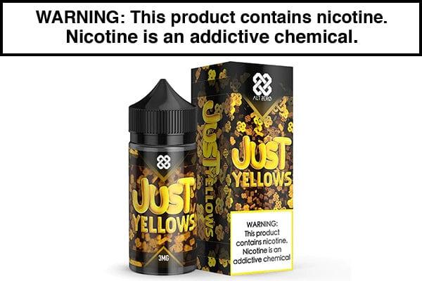 JUST YELLOWS BY ALT ZERO 100ML JUST YELLOWS BY ALT ZERO 100ML