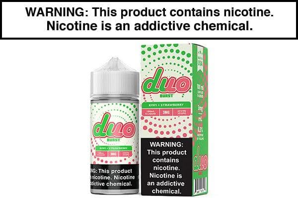 Kiwi Strawberry by Burst Duo 60ML/100ML - Vape Juice