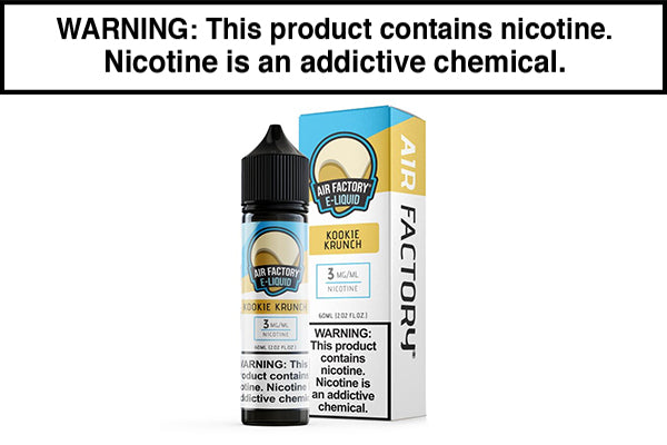 KOOKIE KRUNCH BY AIR FACTORY 60ML