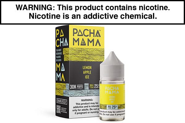 LEMON APPLE ICE BY PACHAMAMA PLUS METATINE 30ML LEMON APPLE ICE BY PACHAMAMA PLUS METATINE 30ML