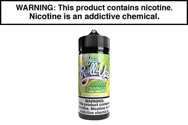 LEMON LIME SODA BY JUICE ROLL UPZ REMIX 100ML LEMON LIME SODA BY JUICE ROLL UPZ REMIX 100ML
