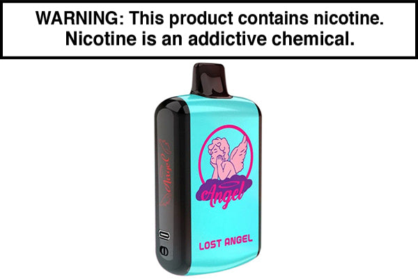 LOST ANGEL PRO MAX 20K DISPOSABLE VAPE - 20,000 PUFFS Blue Razz Ice