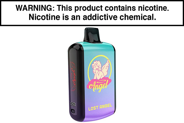 LOST ANGEL PRO MAX 20K DISPOSABLE VAPE - 20,000 PUFFS Grape Ice
