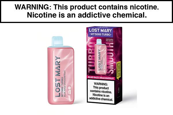 Lost Mary MT15000 Turbo Disposable Vape 15,000 Puffs - $15.95 - Vape Juice