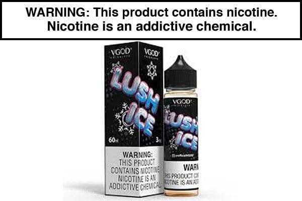 elf bar vape uk VGOD Lush Ice Salt Nicotine E-Juice 30mL