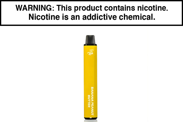 LUSH TFN 2500 PUFFS DISPOSABLE VAPE Banana Peanut Butter