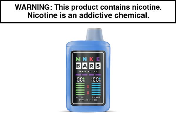 MNKE Bar XL ZERO 25K Puff Disposable Vape - $12.95 - Vape Juice