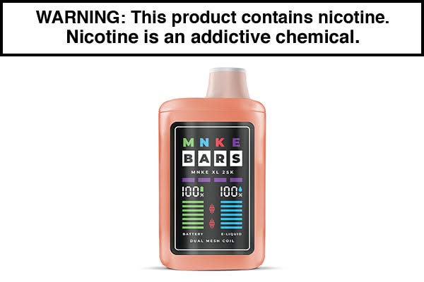 MNKE Bar XL ZERO 25K Puff Disposable Vape - $12.95 - Vape Juice