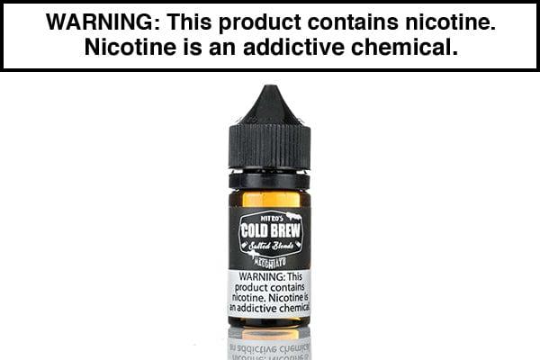 MACCHIATTO BY NITRO'S COLD BREW SALTS 30ML