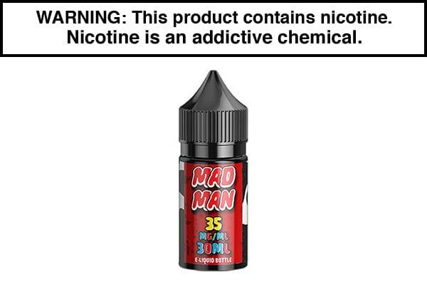 MAD MAN BY JUICE MAN SALTS 30ML - Vape Juice