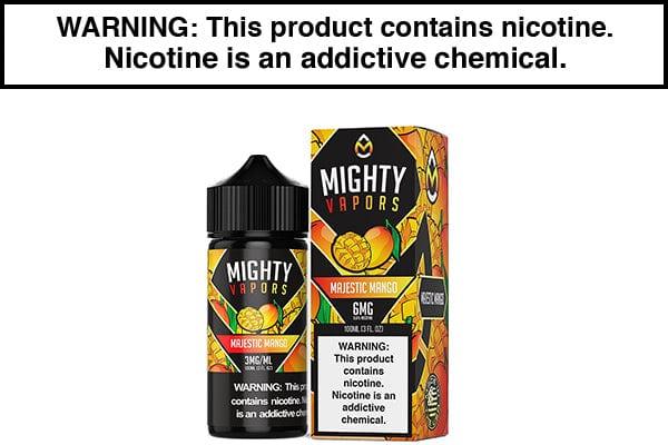 MAJESTIC MANGO BY MIGHTY VAPORS 100ML MAJESTIC MANGO BY MIGHTY VAPORS 100ML