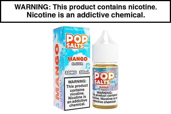 MANGO ICE BY POP SALTS 30ML MANGO ICE BY POP SALTS 30ML