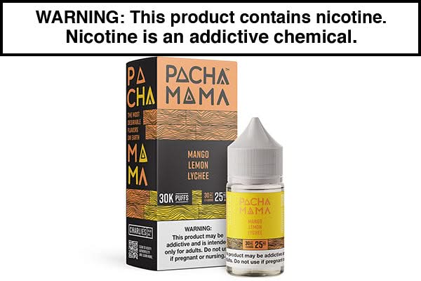 MANGO LEMON LYCHEE BY PACHAMAMA PLUS METATINE 30ML MANGO LEMON LYCHEE BY PACHAMAMA PLUS METATINE 30ML