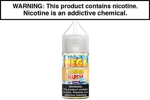 MANGO RUSH ICE BY MEGA SALTS 30ML - Vape Juice