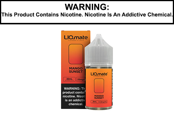MANGO SUNSET BY 7 DAZE LIQMATE SALTS 30ML MANGO SUNSET BY 7 DAZE LIQMATE SALTS 30ML