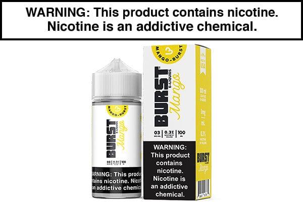 Mango by Burst E Liquid 60ml/100ml - Vape Juice