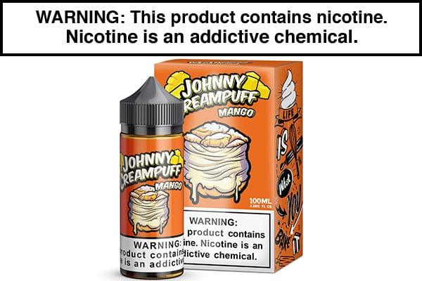 MANGO BY JOHNNY CREAMPUFF 100ML - Vape Juice