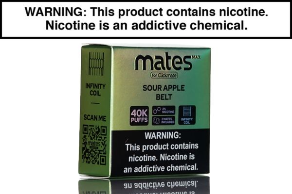 7 DAZE CLICKMATE MATES MAX RECHARGE 2% NIC DISPOSABLE POD