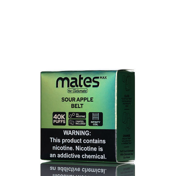 7 DAZE CLICKMATE MATES MAX RECHARGE 5% NIC DISPOSABLE POD | $9.99 - Vape Juice