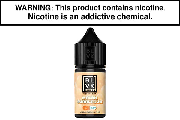 MELON BUBBLEGUM BY BLVK BUBBA SALT 30ML MELON BUBBLEGUM BY BLVK BUBBA SALT 30ML