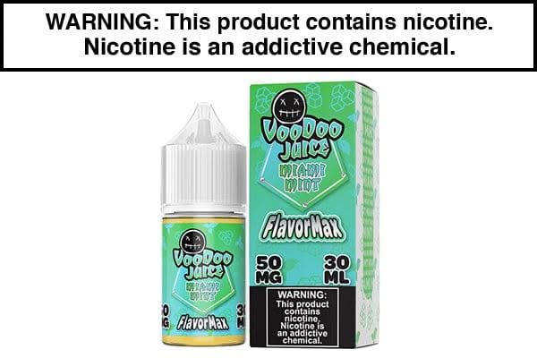 MIAMI MINT BY VOODOO JUICE FLAVORMAX SALTS 30ML MIAMI MINT BY VOODOO JUICE FLAVORMAX SALTS 30ML