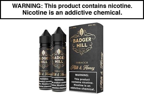 MILK & HONEY BY BADGER HILL RESERVE 120ML MILK & HONEY BY BADGER HILL RESERVE 120ML