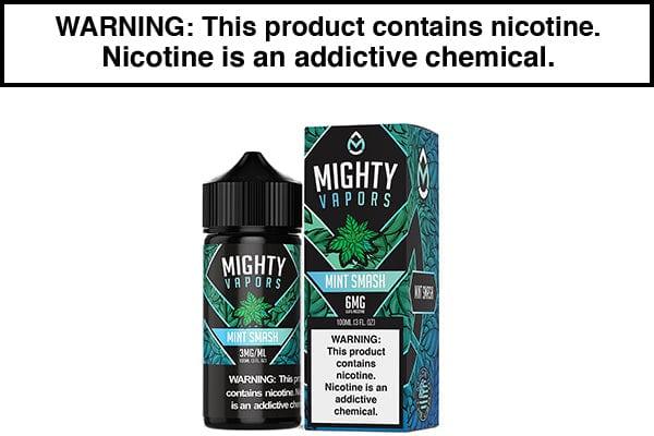 MINT SMASH BY MIGHTY VAPORS 100ML MINT SMASH BY MIGHTY VAPORS 100ML