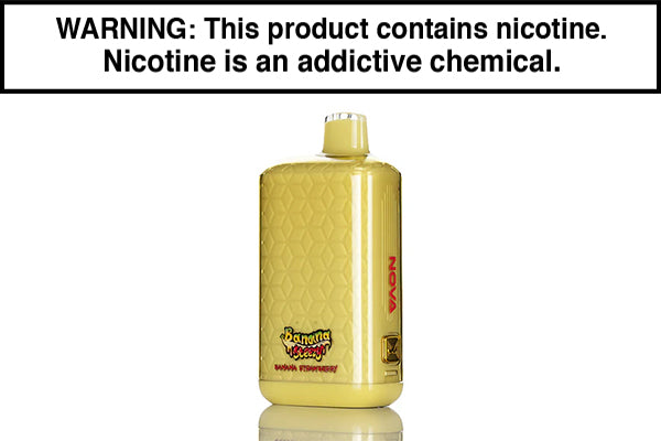 MR FOG NOVA 36K DISPOSABLE VAPE - 36,000 PUFFS Banana Strawberry