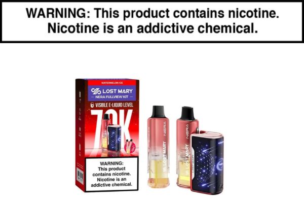 LOST MARY NERA FULLVIEW 70K DISPOSABLE FULL KIT | $16.99 - Vape Juice