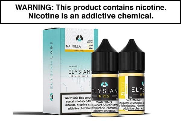 NA'NILLA BY ELYSIAN SALTS 60ML - Vape Juice