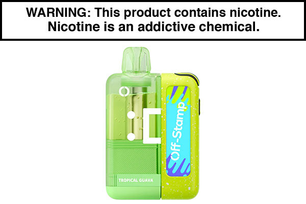 OFF STAMP X CUBE DISPOSABLE POD KIT - 35,000 PUFFS