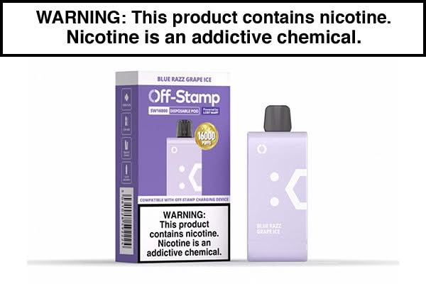 OFF STAMP SW16000 DISPOSABLE VAPE - 16000 PUFFS OFF STAMP SW16000 DISPOSABLE VAPE - 16000 PUFFS