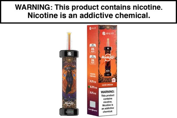 OLIT HOOKALIT 40K E-HOOKAH - 40,000 PUFFS