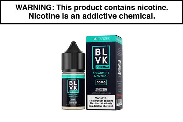 ORIGINAL SPEARMINT ICE BY BLVK MINT SALT 30ML ORIGINAL SPEARMINT ICE BY BLVK MINT SALT 30ML