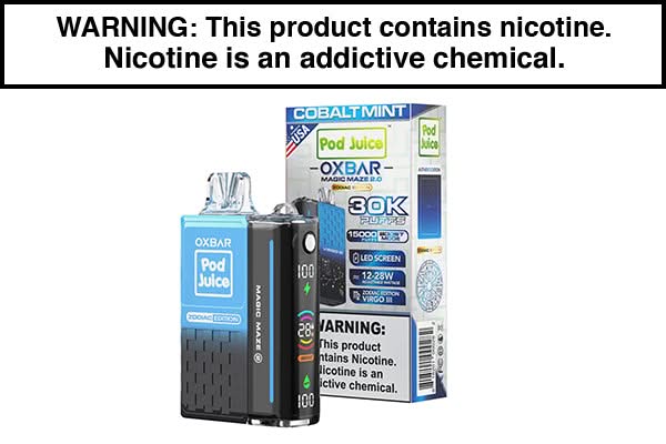 Oxbar X Pod Juice Magic Maze 2.0 Disposable Vape 30,000 Puffs - Vape Juice