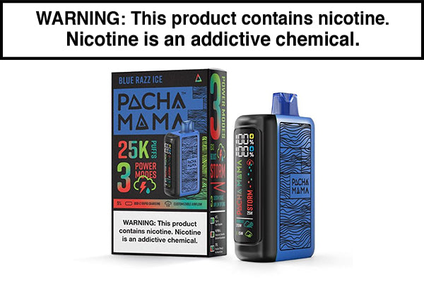 PACHAMAMA 25K DISPOSABLE VAPE - 25000 PUFFS PACHAMAMA 25K DISPOSABLE VAPE - 25000 PUFFS