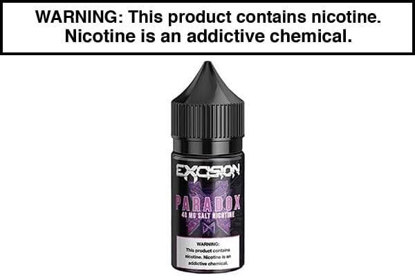 PARADOX BY ALT ZERO & EXCISION SALT 30ML PARADOX BY ALT ZERO & EXCISION SALT 30ML