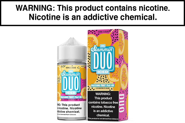elf bar vape uk Slammin Duo Passion Fuji Apple Vape Juice - 100mL main image 0