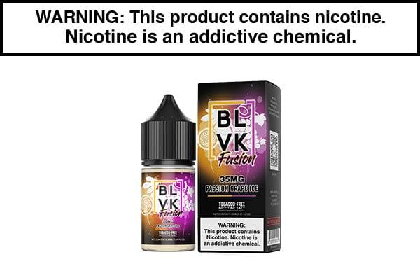 PASSION GRAPE ICE BY BLVK FUSION SALTS 30ML PASSION GRAPE ICE BY BLVK FUSION SALTS 30ML